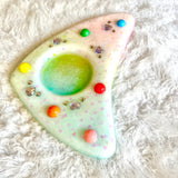 Cotton Candy Midcentury Modern Kidney Tray